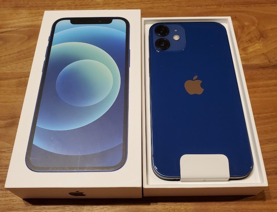 iPhone 12 mini ブルー 64 GB SIMフリー箱あり最終値下げ-