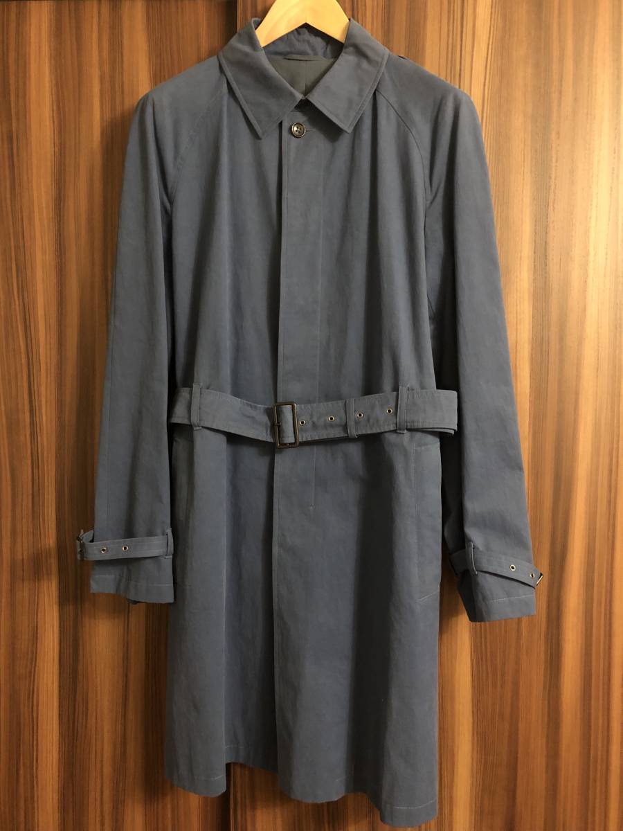 【未使用品、正規品】JIL SANDER ジルサンダー トレンチコート ヴィンテージブルー_画像1