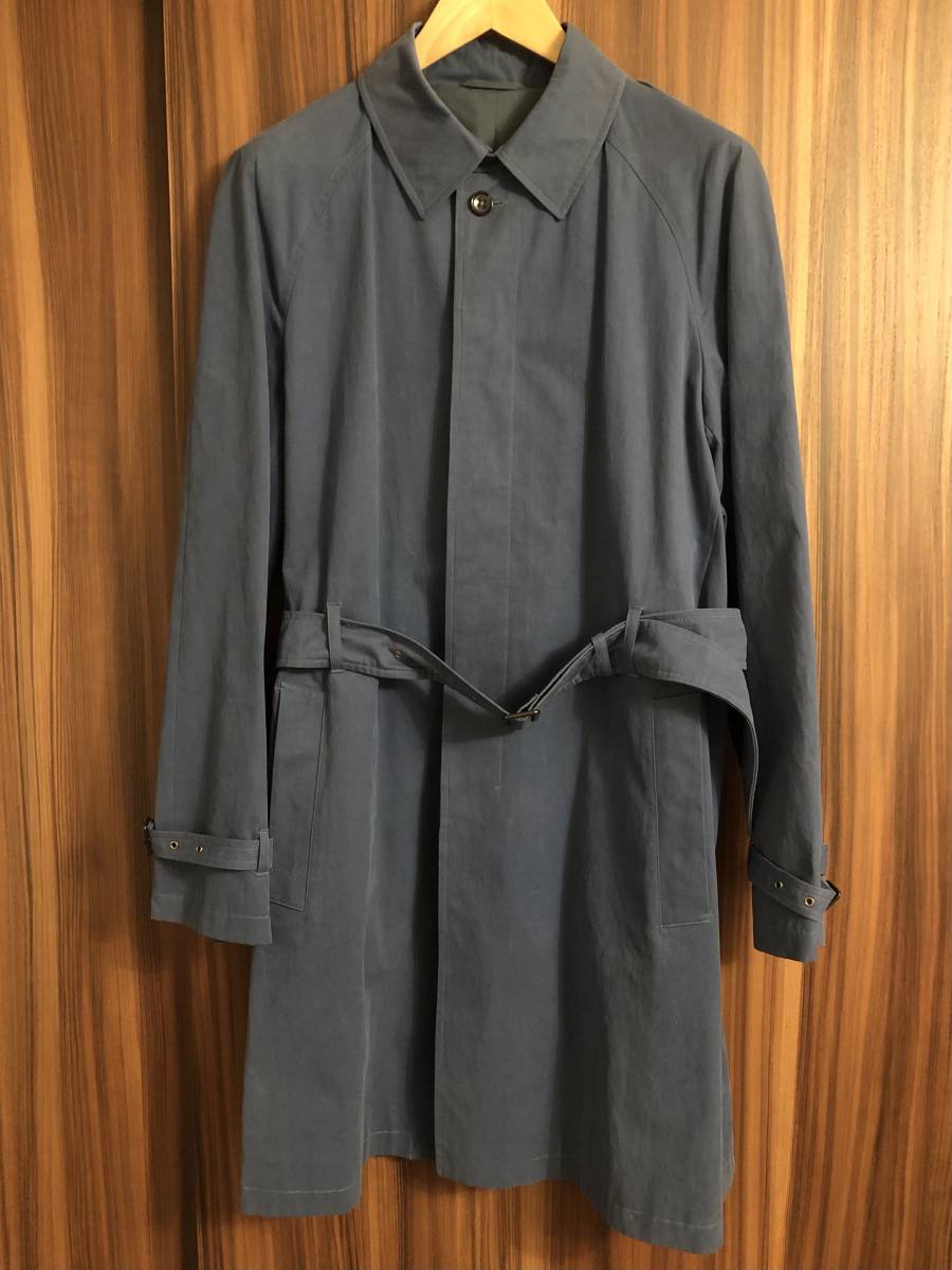 【未使用品、正規品】JIL SANDER ジルサンダー トレンチコート ヴィンテージブルー_画像5