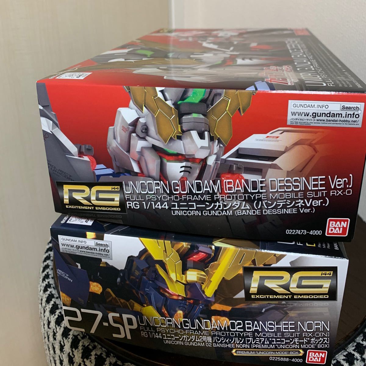 RG ユニコーンガンダム(バンデシネVer.) RG ユニコーン　バンシィ・ノルン(プレミアム