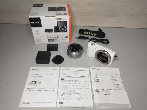 ナチュラルネイビー SONY ILCE−5100 α5100ミラーレス一眼 パワー