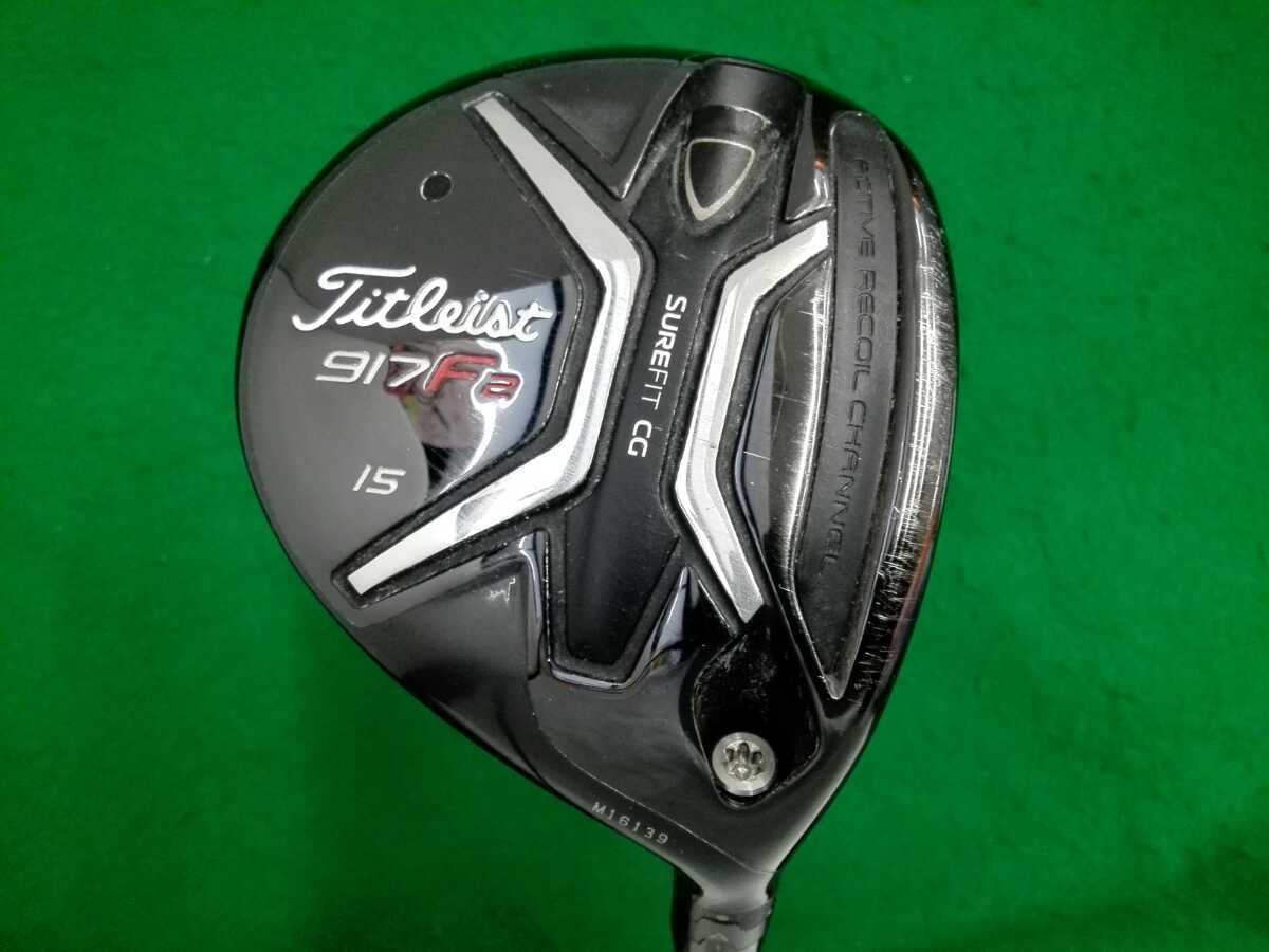 【05】【FW】【即決価格】【値下げ】タイトリスト 917F2(2016)/15度/Titleist Speeder 517/フレックス S/メンズ 右_画像1