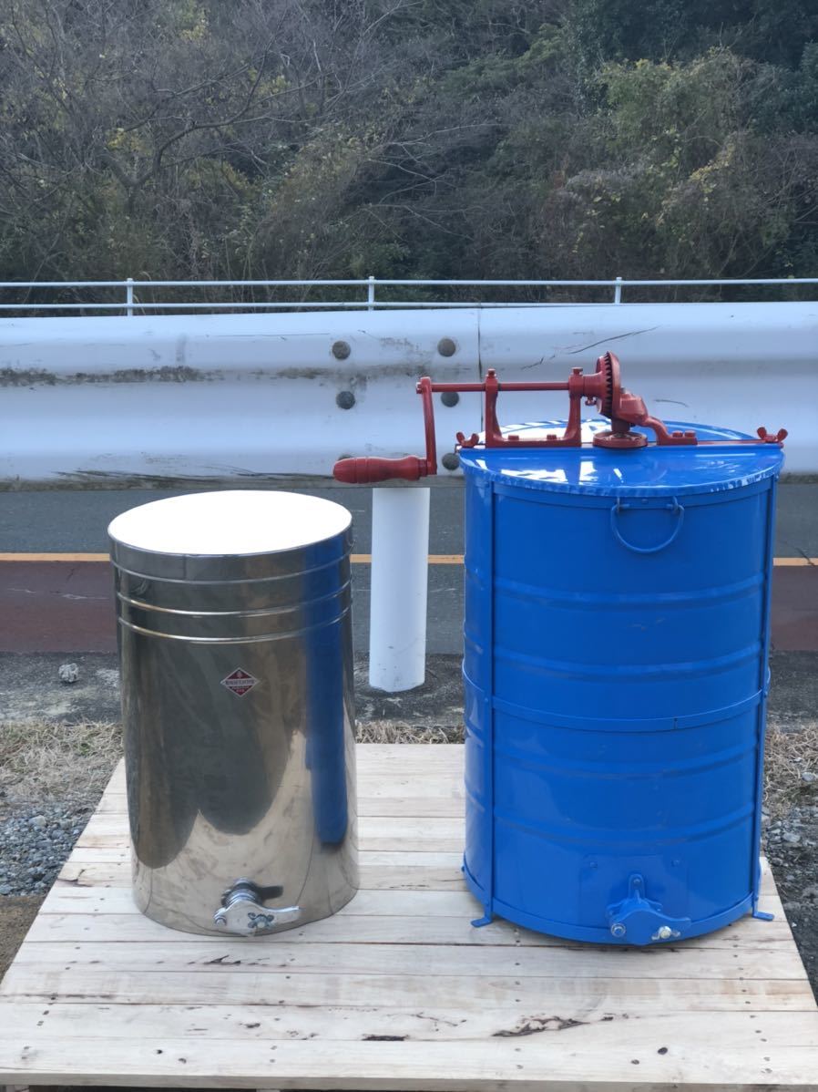 品 *採蜜機セット 蜂蜜分離器 蜂蜜タンク 2点セット chesbayresort.com