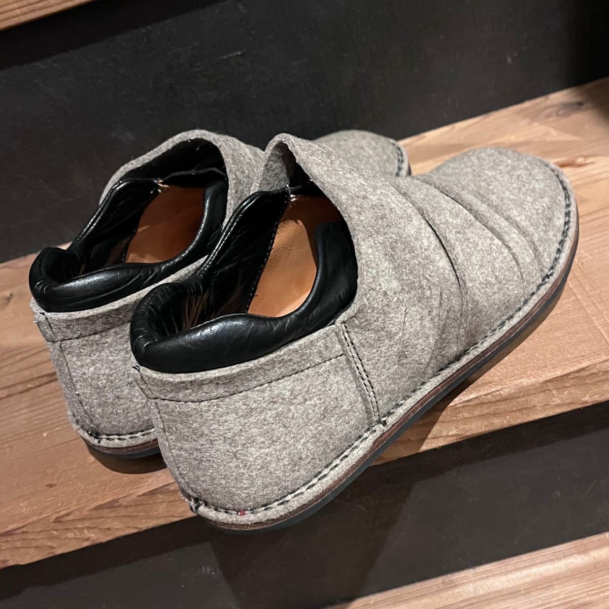 trippen トリッペン フェルト シューズ サイズ39 メンズ 美品 trippen トリッペン フェルト シューズ サイズ39 メンズ 美品