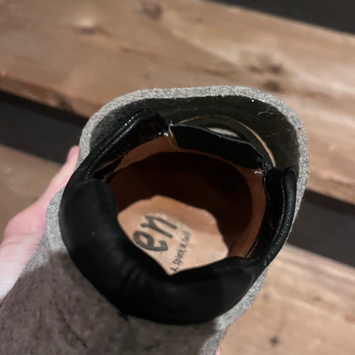 trippen トリッペン フェルト シューズ サイズ39 メンズ 美品 trippen トリッペン フェルト シューズ サイズ39 メンズ 美品