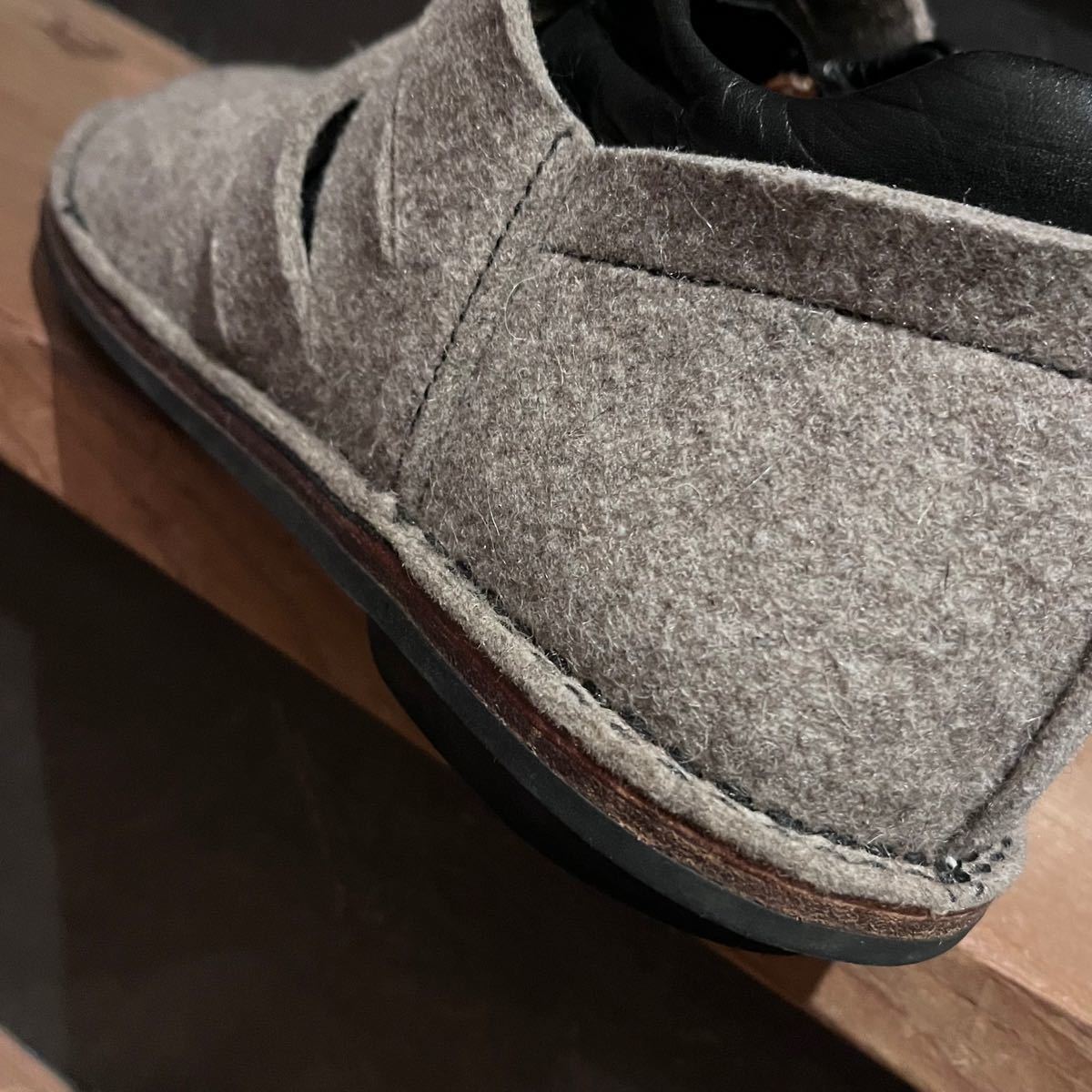 trippen トリッペン フェルト シューズ サイズ39 メンズ 美品 trippen トリッペン フェルト シューズ サイズ39 メンズ 美品