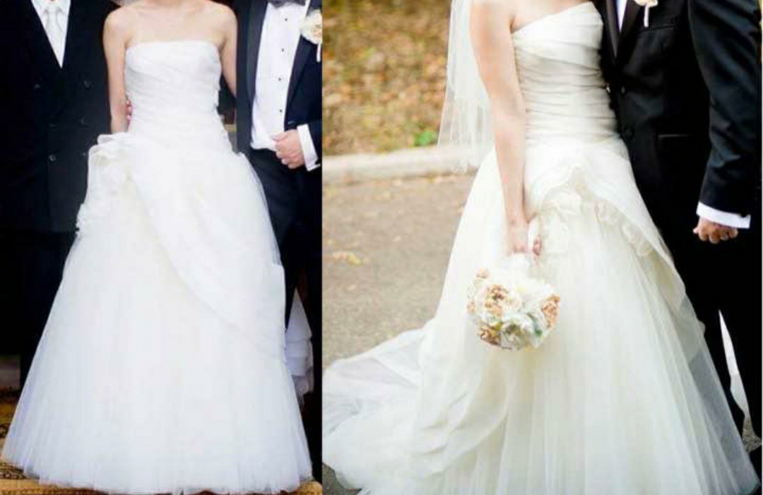 ウェディングドレス 結婚式　Vera ヴェラ ウォン US2 Ball Gown