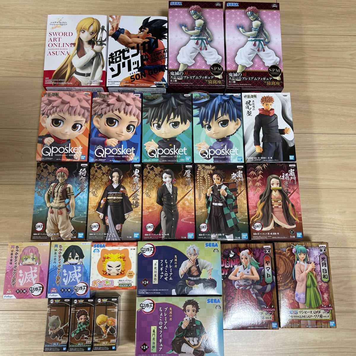 値頃 ドラゴンボール 鬼滅の刃 呪術廻戦 フィギュア まとめ売り ...