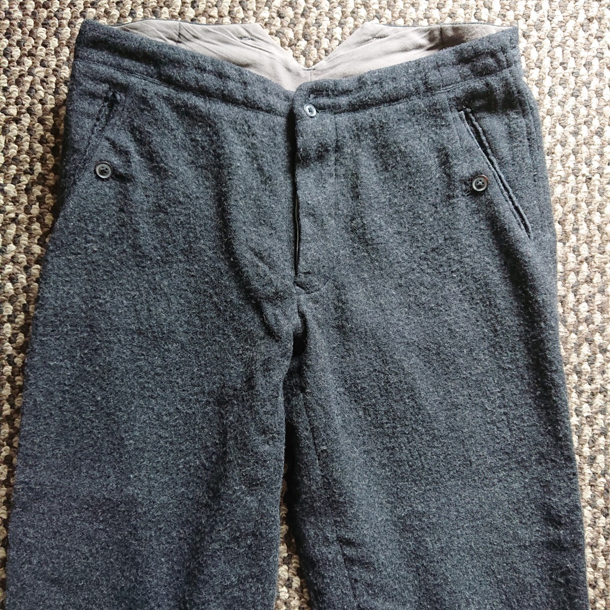 超希少 ビンテージ PPCM 縮絨ウールパンツ kolor スラックス-
