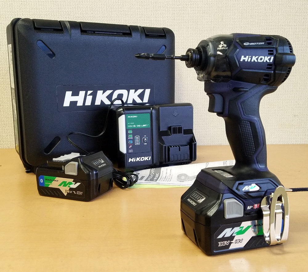 絶品 日立工機 コードレスインパクトドライバー 18V WH18DDL 本体のみ