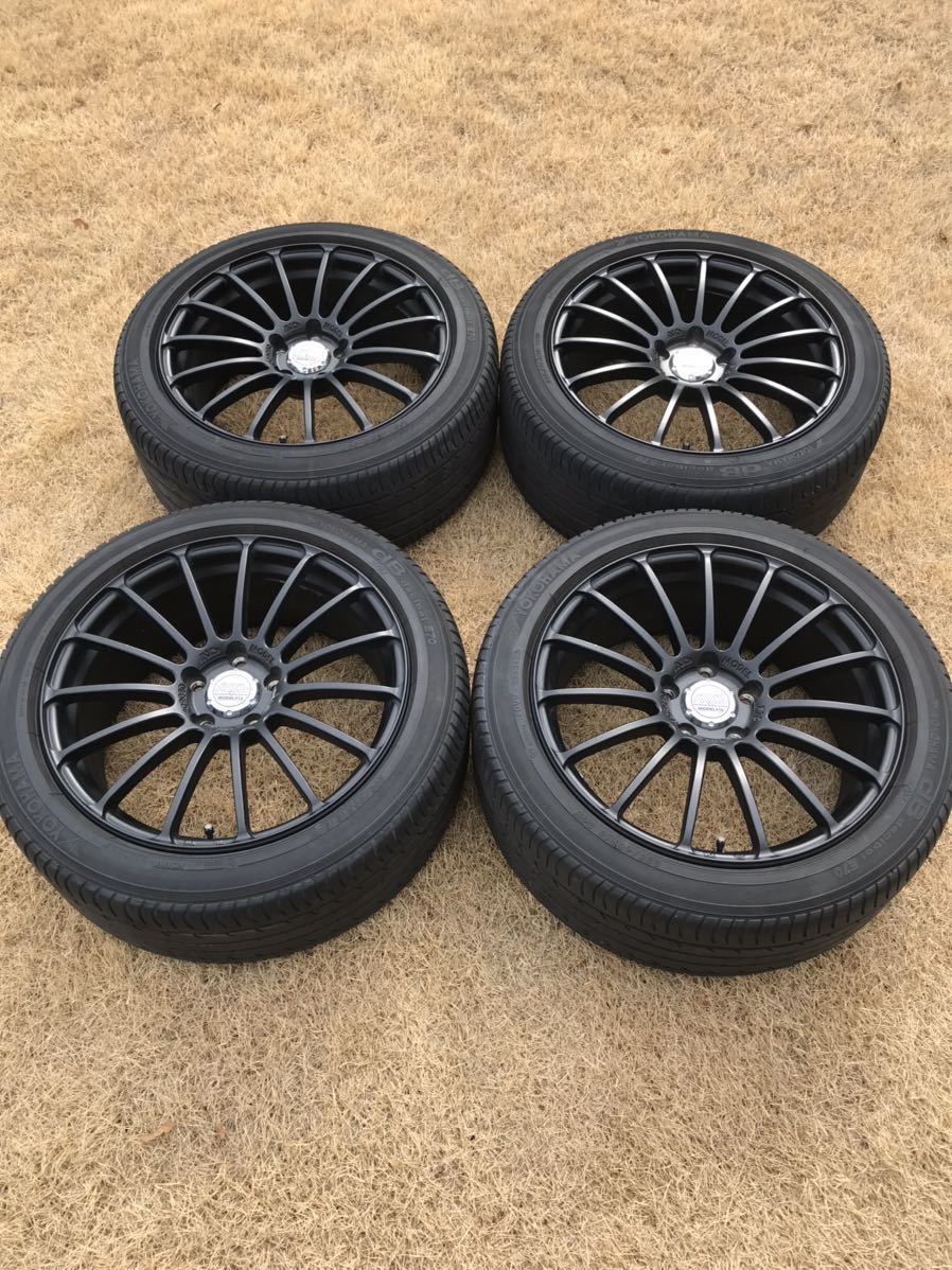 最終値下げ YOKOHAMA AVS MODEL F15 18×8Jオフ45 5穴PCD114.3 鍛造