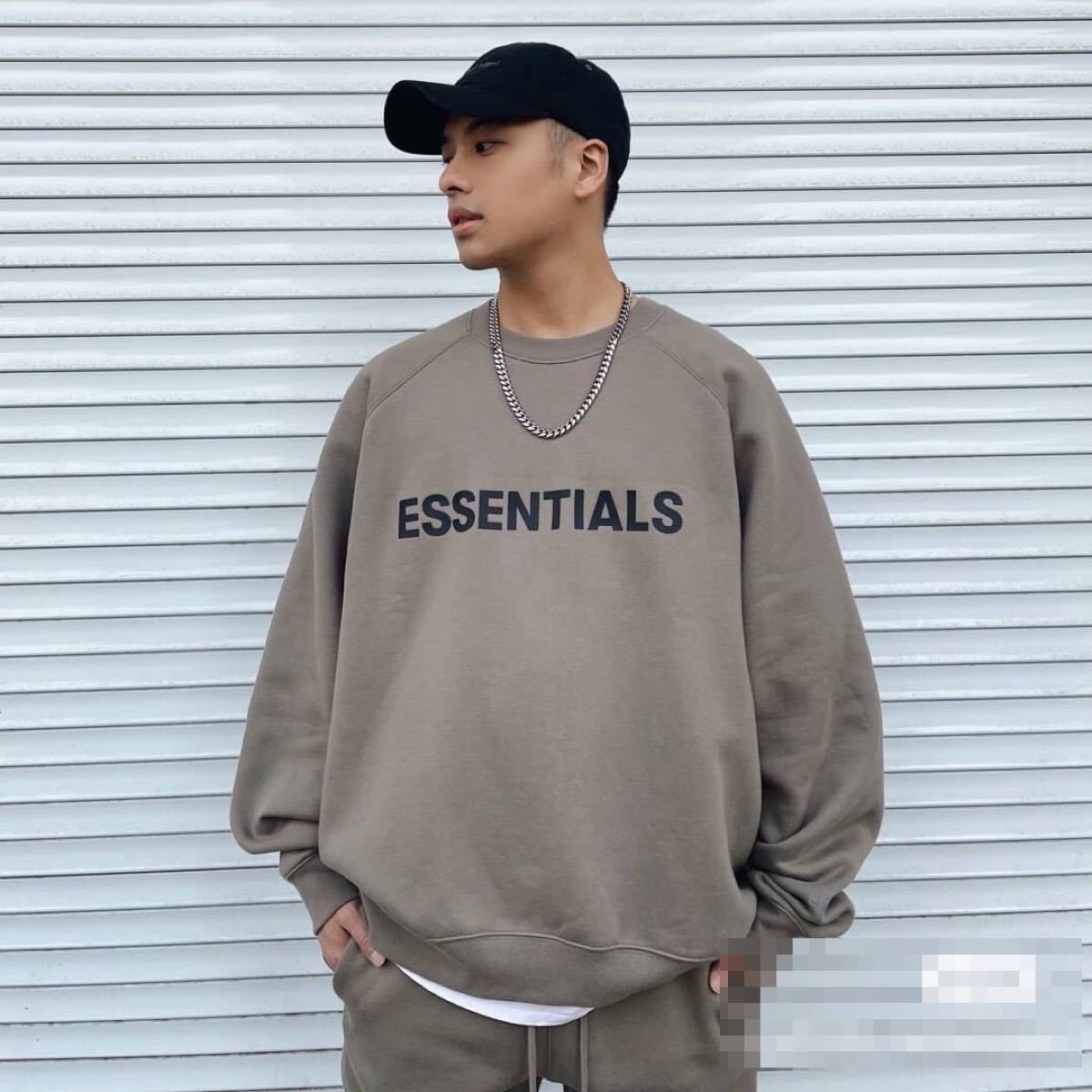 エッセンシャルズ FOG ESSENTIALS フロントロゴ スウェット トレーナー