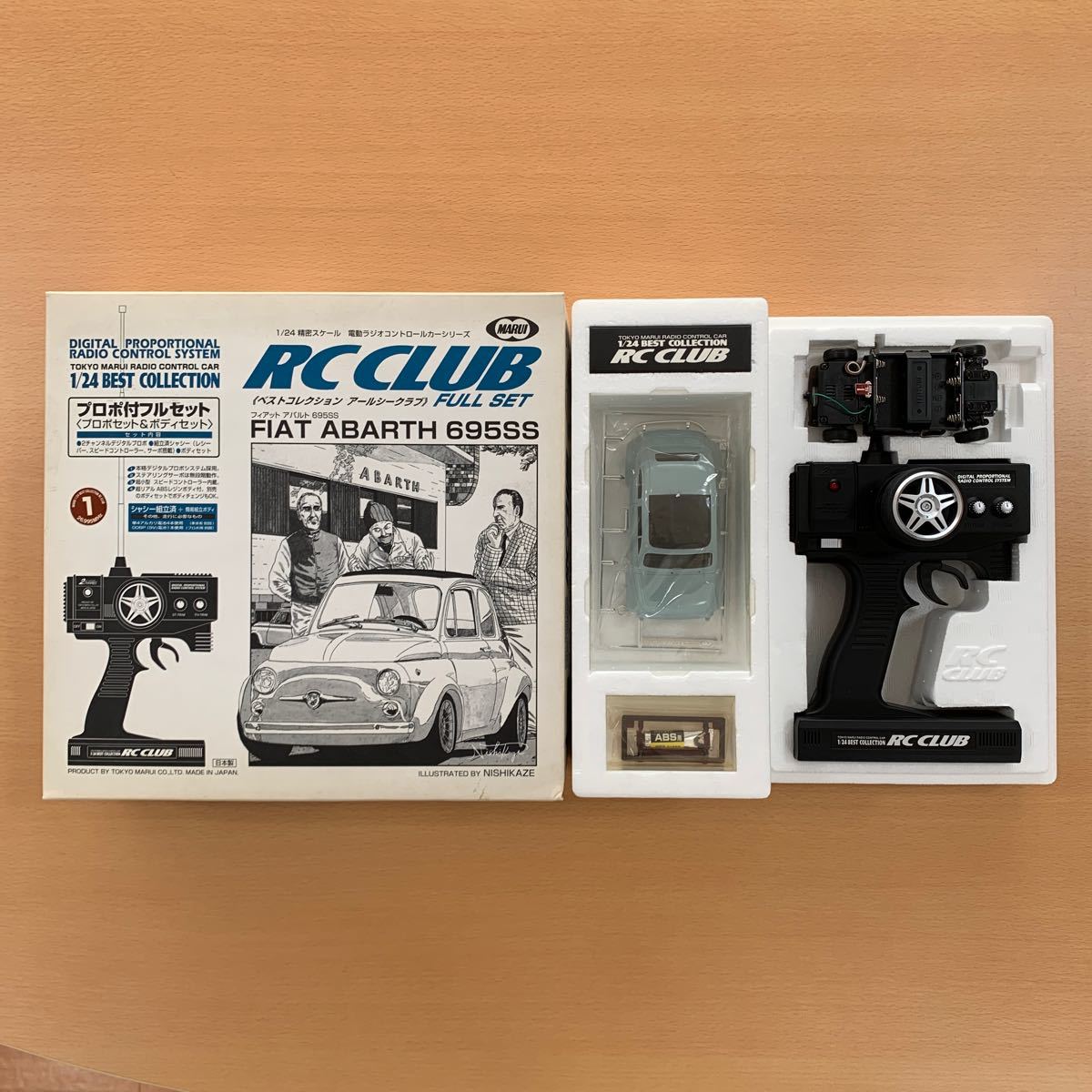 東京マルイ ベストコレクション RC CLUB FULL SET フィアット アバルト 696SS