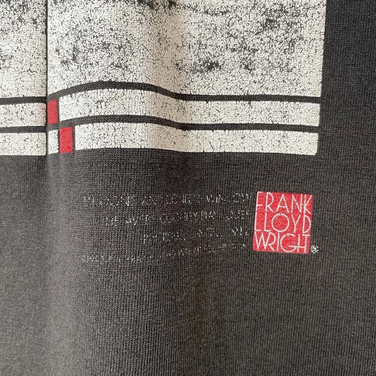 □激レア□90s USA製 FRANK LLOYD WRIGHT カットオフ ノースリーブ