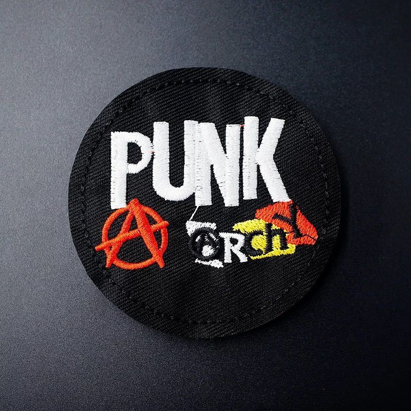 パンクワッペン　PUNKワッペン　ロックワッペン　ストリートワッペン　アイロンワッペン 刺繍ワッペン