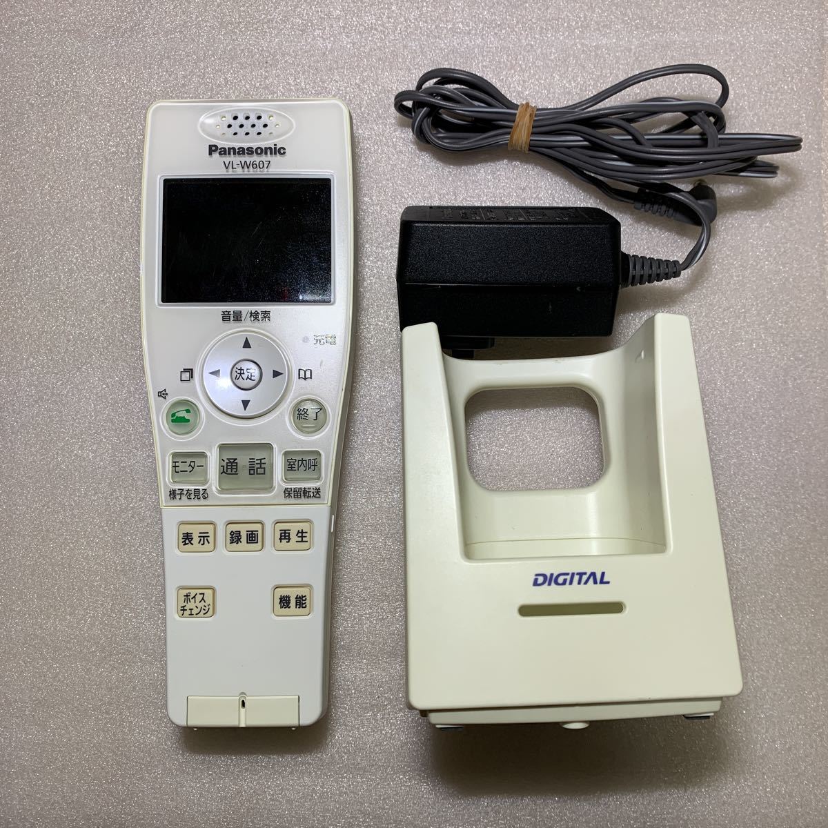 ☆動作完動品☆Panasonic パナソニック ワイヤレスモニター VL-W607 +