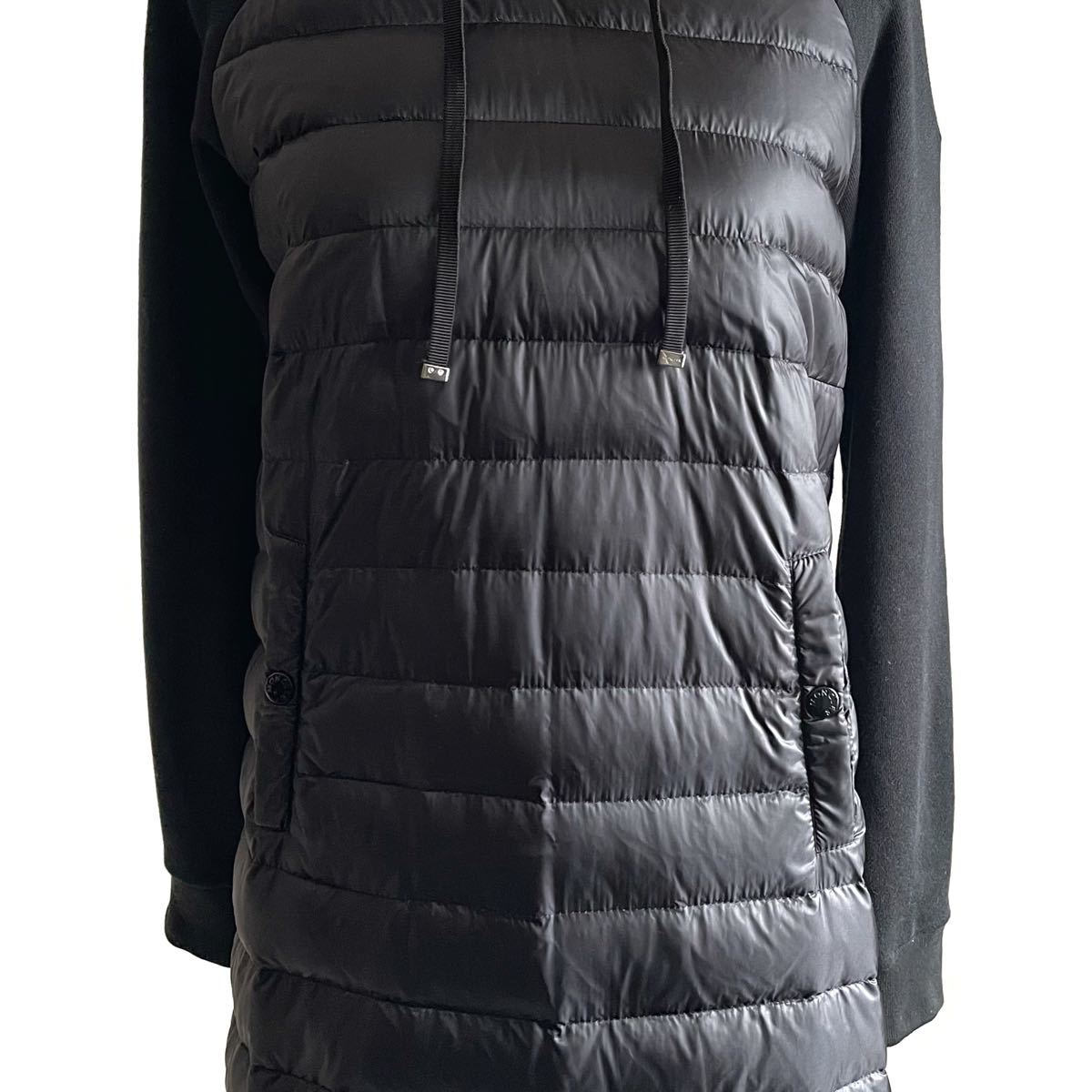 新しいブランド MONCLER モンクレール ダウンワンピース ブラック ...