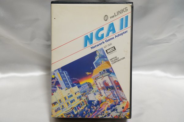 MSX THE LINKS NGAⅡ ～Network Game Adapter～ NT-300 / MSX用通信モデム（リンクス専用） / 日本テレネット NIPPON TELENET_画像3