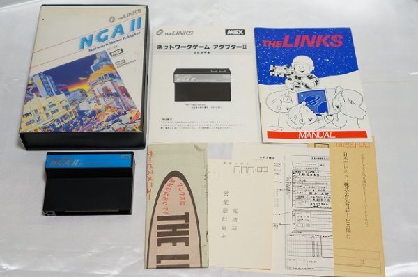 MSX THE LINKS NGAⅡ ～Network Game Adapter～ NT-300 / MSX用通信モデム（リンクス専用） / 日本テレネット NIPPON TELENET_画像2