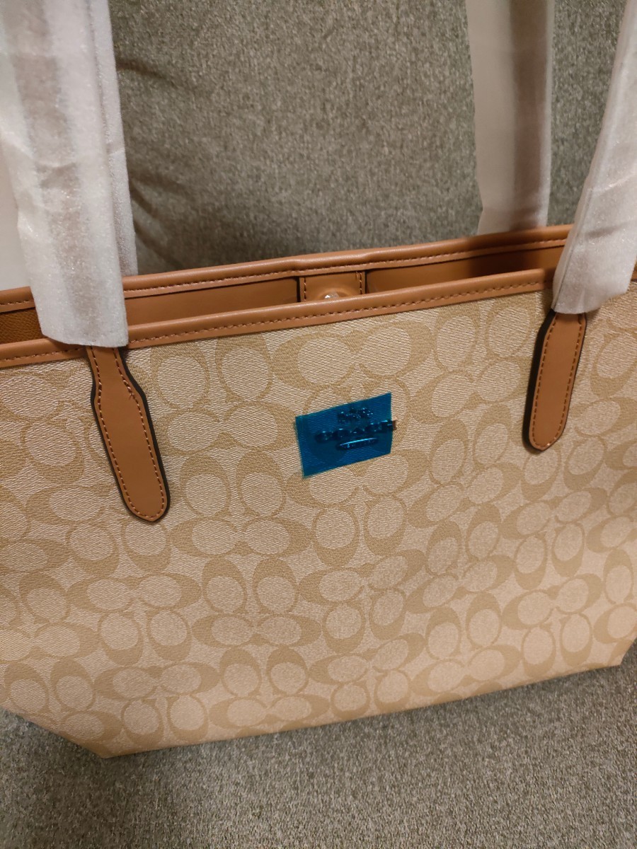 新品未使用】COACH コーチトートバッグ 保存袋つき|PayPayフリマ