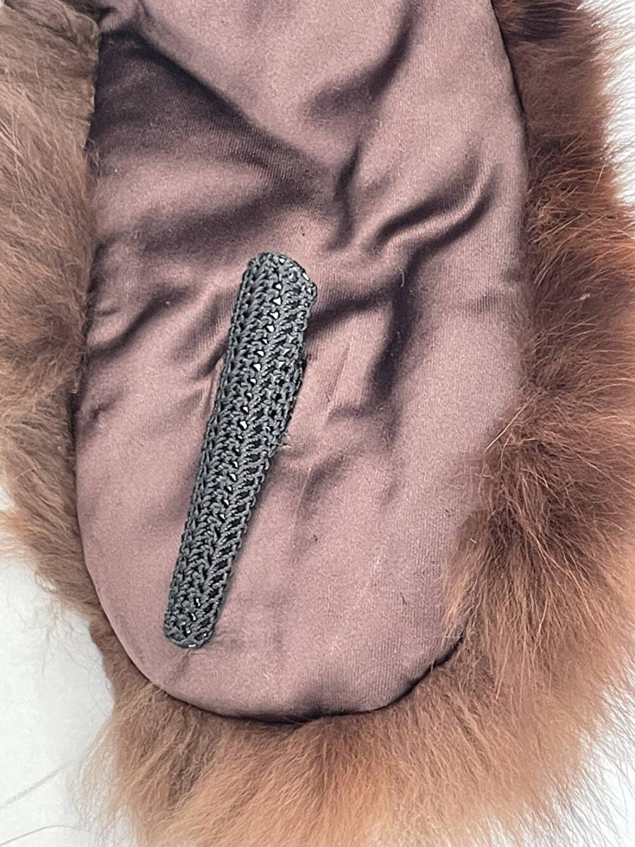 *[ shawl / neck to coil ] fur *