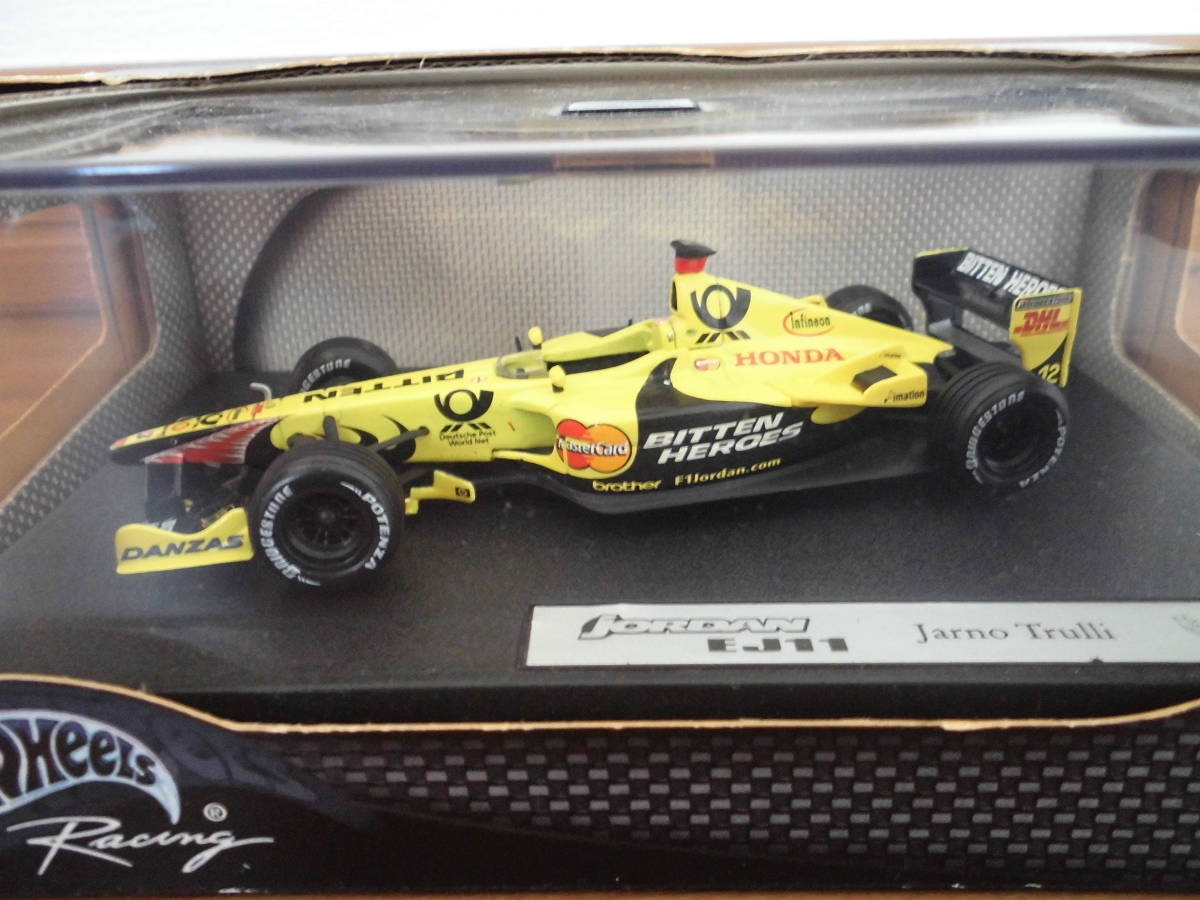 【ホットホイール】1/43 ベンソン＆ヘッジス　ジョーダン　ホンダ　EJ11　J.トゥルーリ 　_画像4