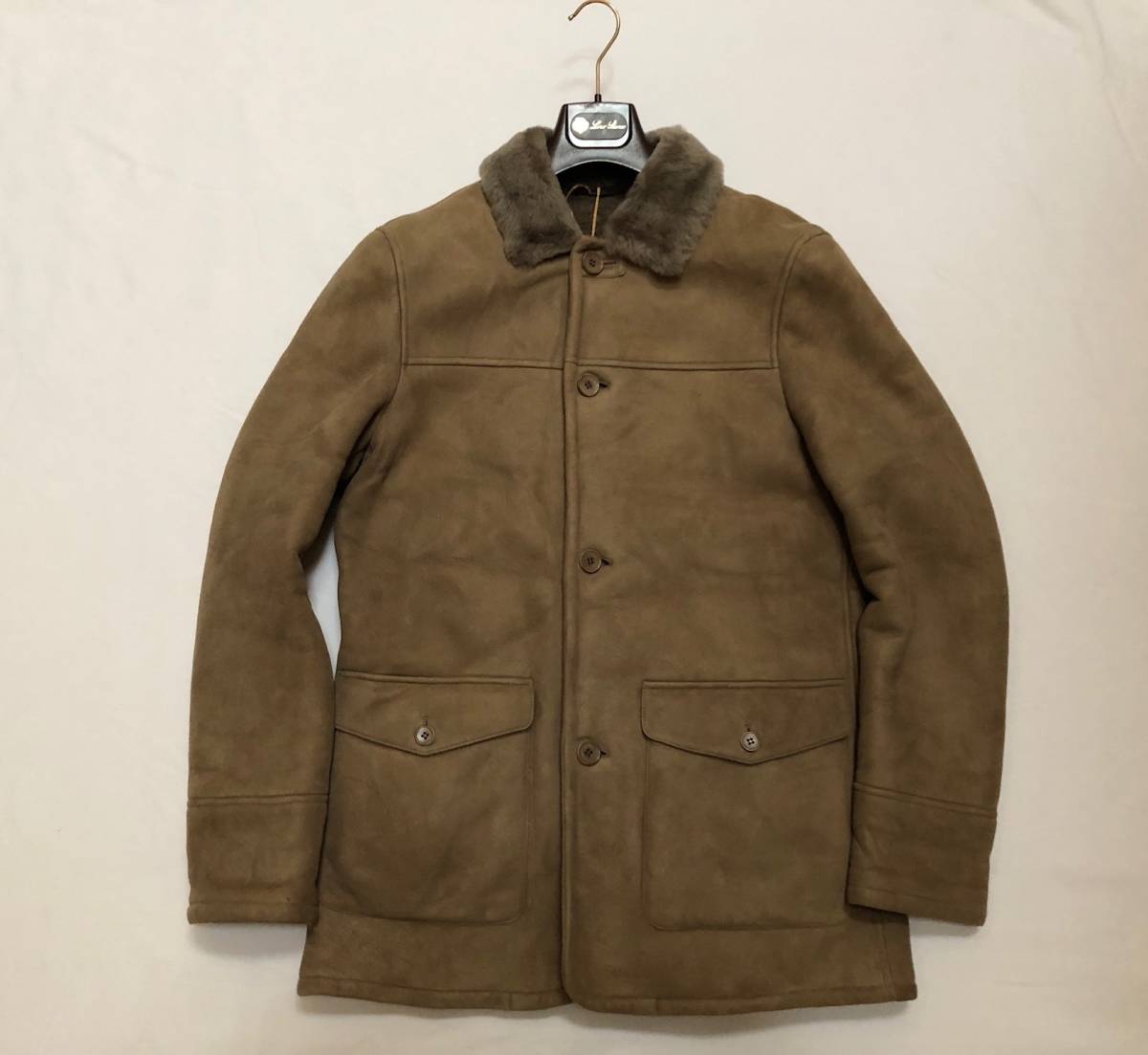 爆売り!】 Loro 新品☆XLサイズ【 Piana 3159 ラムレザーブルゾン