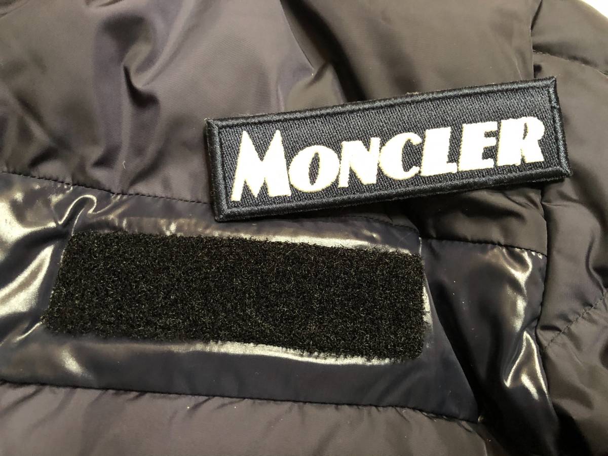 ☆新品☆サイズ2【 MONCLER モンクレール SERVIERES 】胸ワッペン脱着可 ダウンブルゾン 3377_画像7