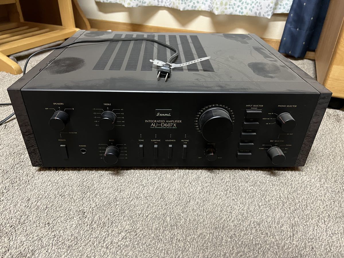 ひし型 プリメインアンプ サンスイ AU-D607X | zenithsmart.com