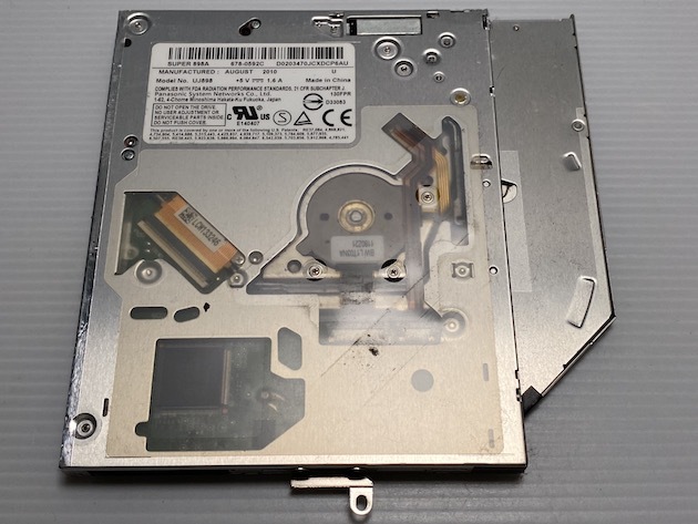 Panasonic UJ-898A SATA スロットイン型 DVDドライブ MacBook Pro A1286 Mid2010 内臓ドライブ [DD225]_画像1