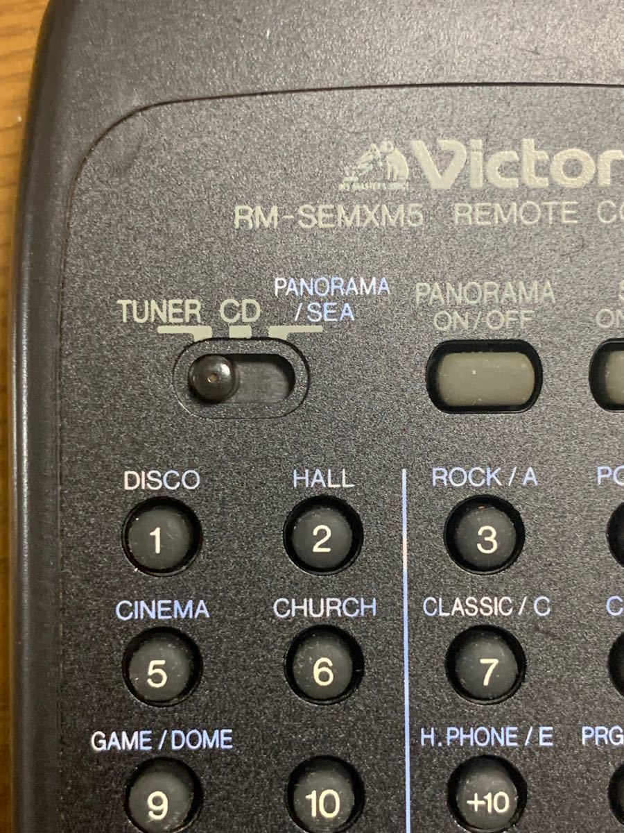 Victor RM-SEMXM5 リモコン　[赤外線確認]