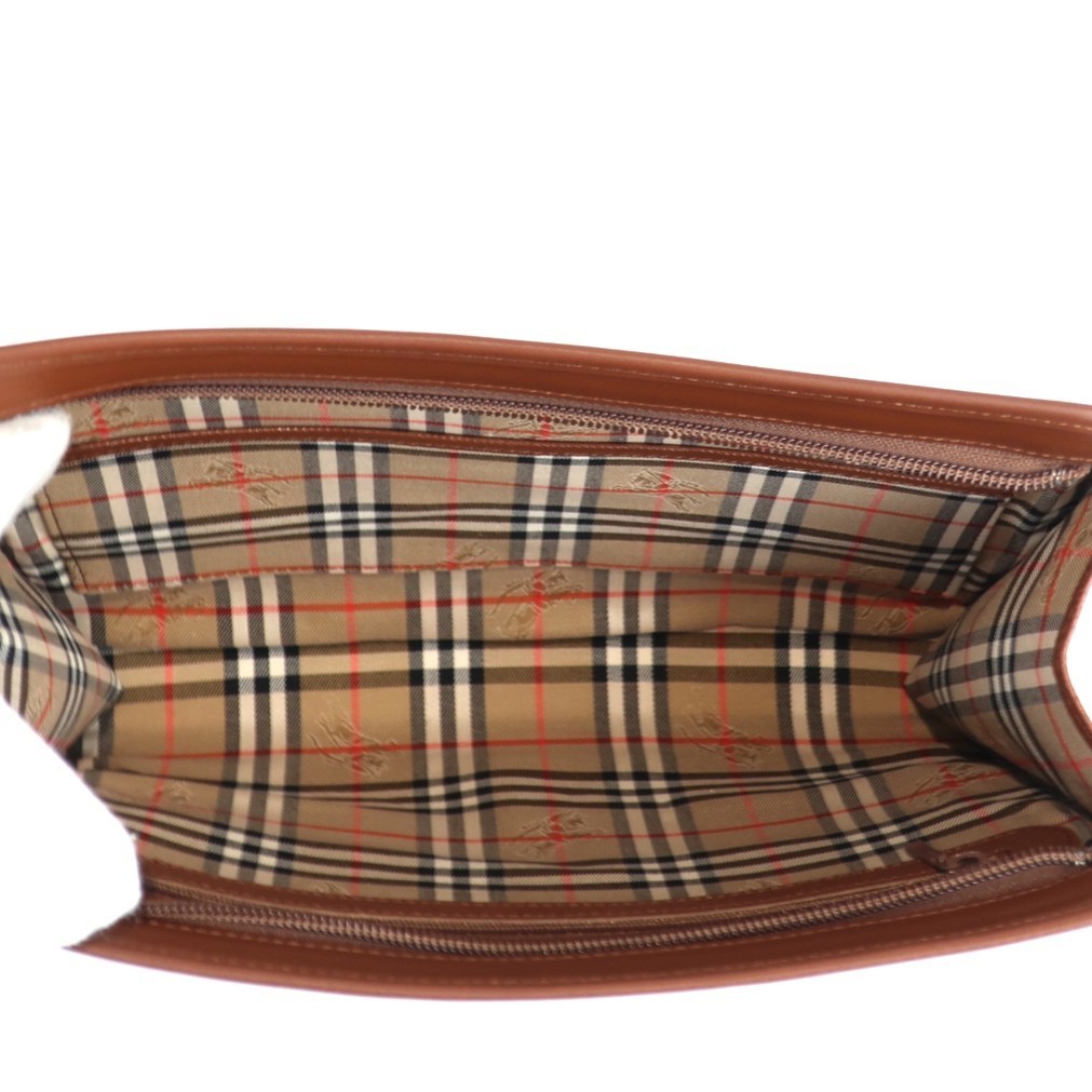 通販HOT BURBERRY レザー クラッチバッグ ヴィンテージの通販 by