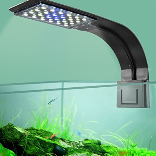 20白4青 LEDGLE LEDアクアリウムライト 水槽 ライト 小型水槽ランプ 10W 長寿命 省エネ 水槽照明 観賞魚 熱帯_画像4