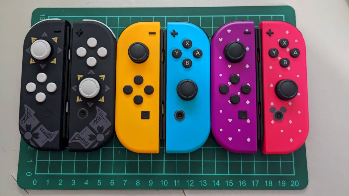 Nintendo Switch Joy-Con オリジナルシェルケースカスタマイズ　代行作成・修理　2台