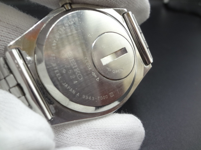 2008】SEIKO GRAND QUARTZ セイコー グランド クオーツ 9943-7000 クオーツ式 腕時計 