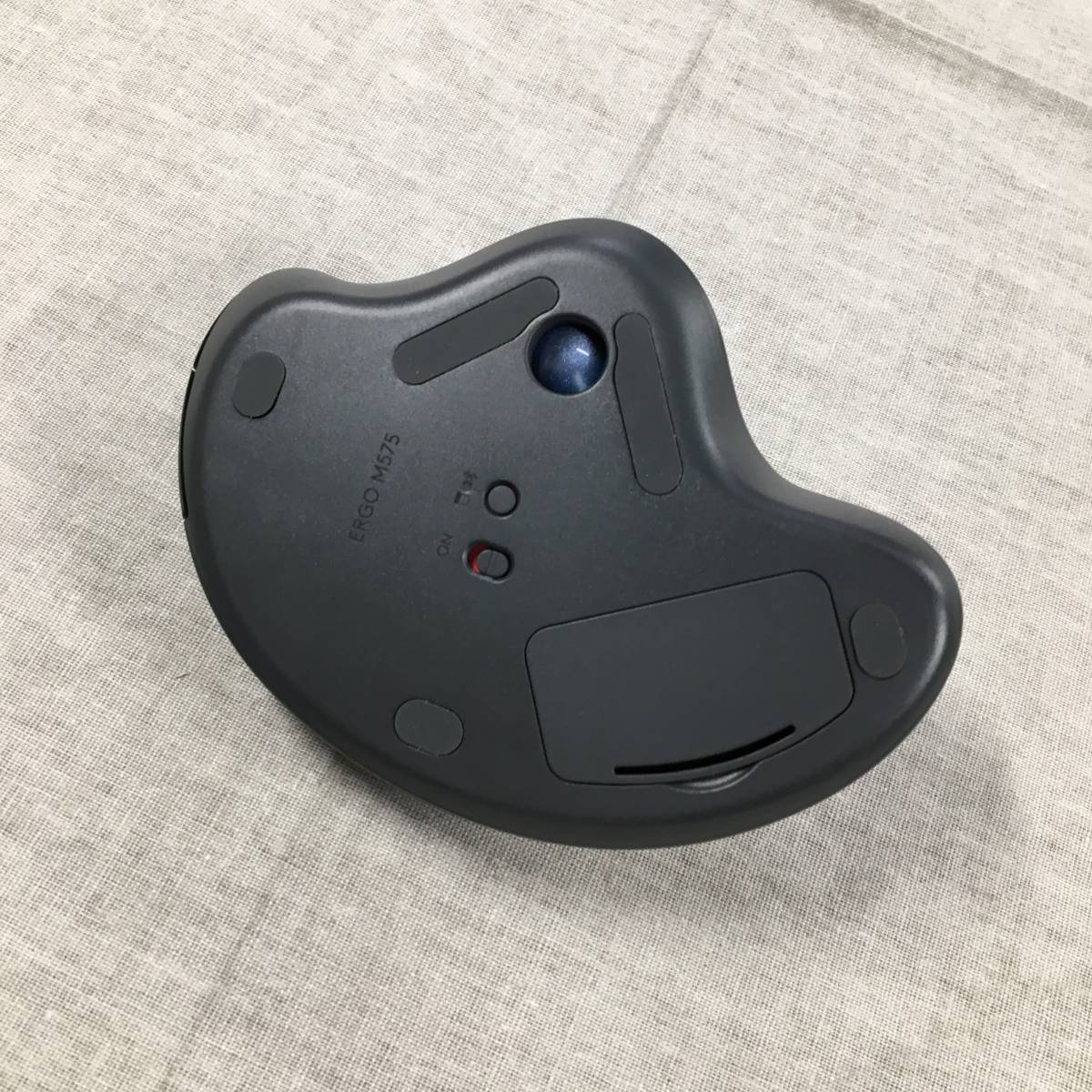 現状品　ロジクール ワイヤレスマウス トラックボール 無線 M575GR Bluetooth Unifying 5ボタン トラックボールマウス ワイヤレス マウス_画像5