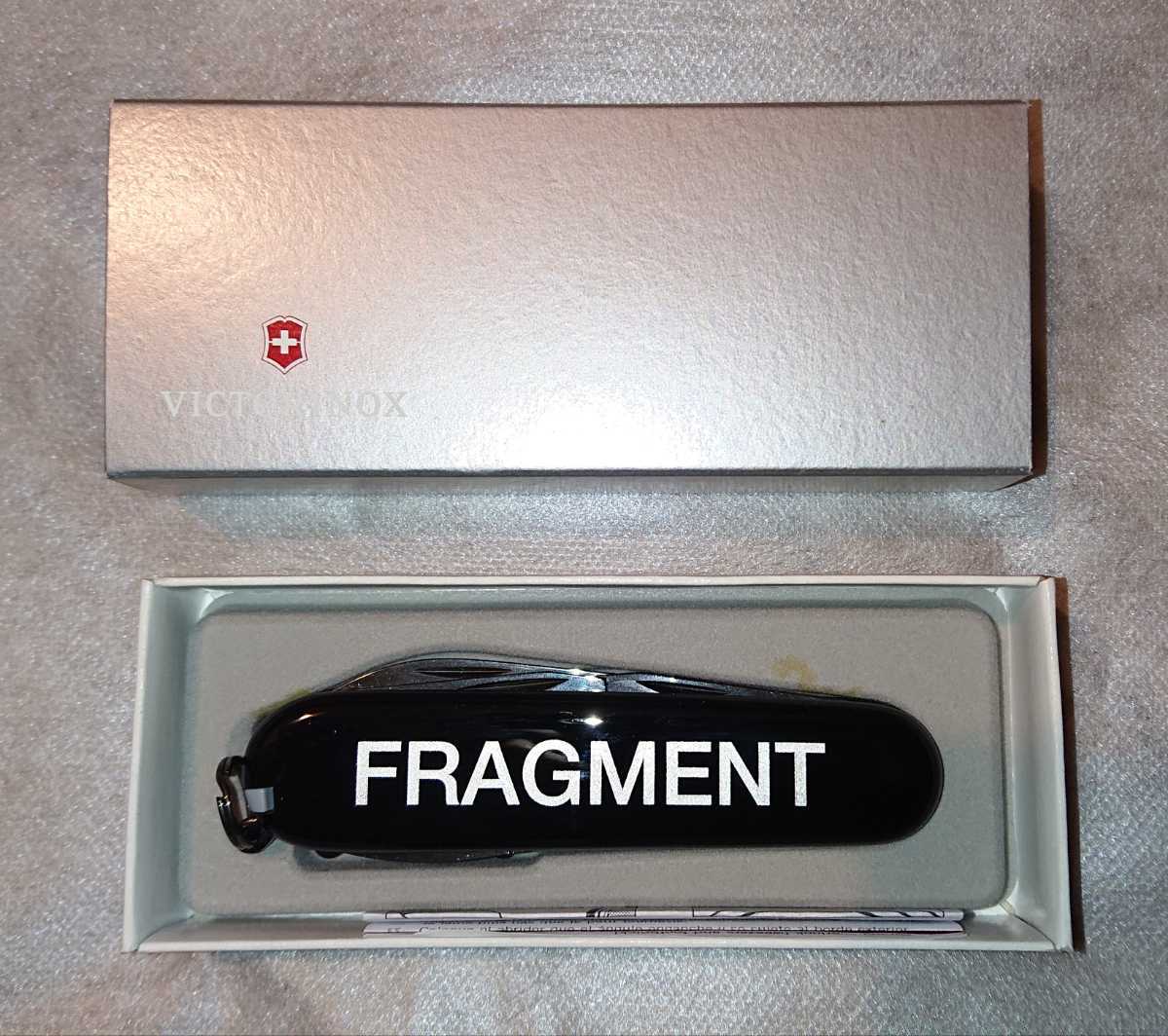 新品 VICTORINOX SPALTAN PS FRAGMENT THE CONVENI 黒 藤原ヒロシ