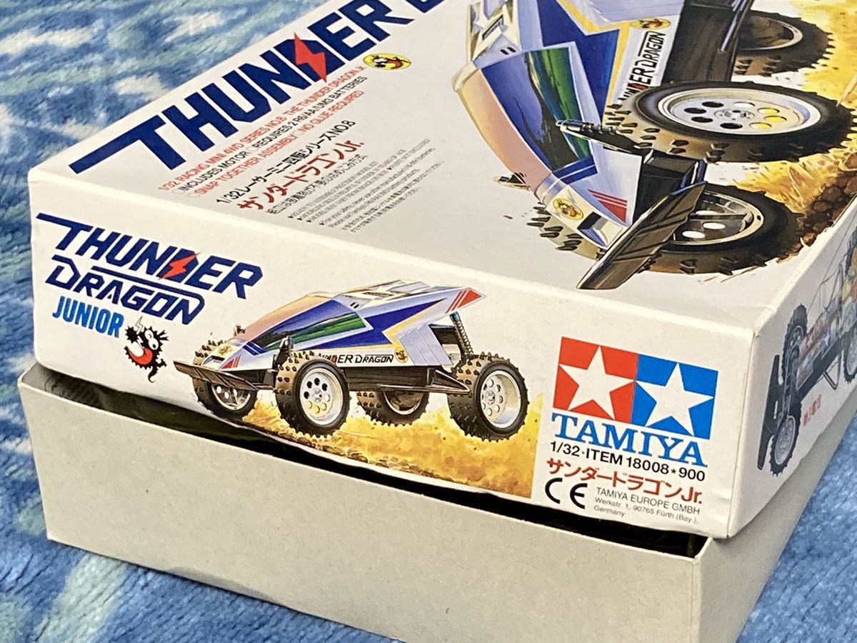 即決 タミヤ 1/32 ミニ四駆 サンダードラゴン Jr. ジュニア TAMIYA 未組立て 当時物 希少 絶版_画像5