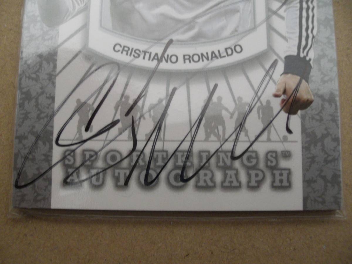 Sport Kings Autograph Cristiano Ronaldo クリスティアーノロナウド Real Madrid レアルマドリード 直筆サイン 直書き_画像2