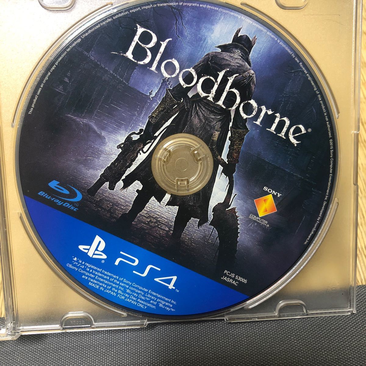 PS4中古ソフトケース無し　bloodborne ブラッドボーン