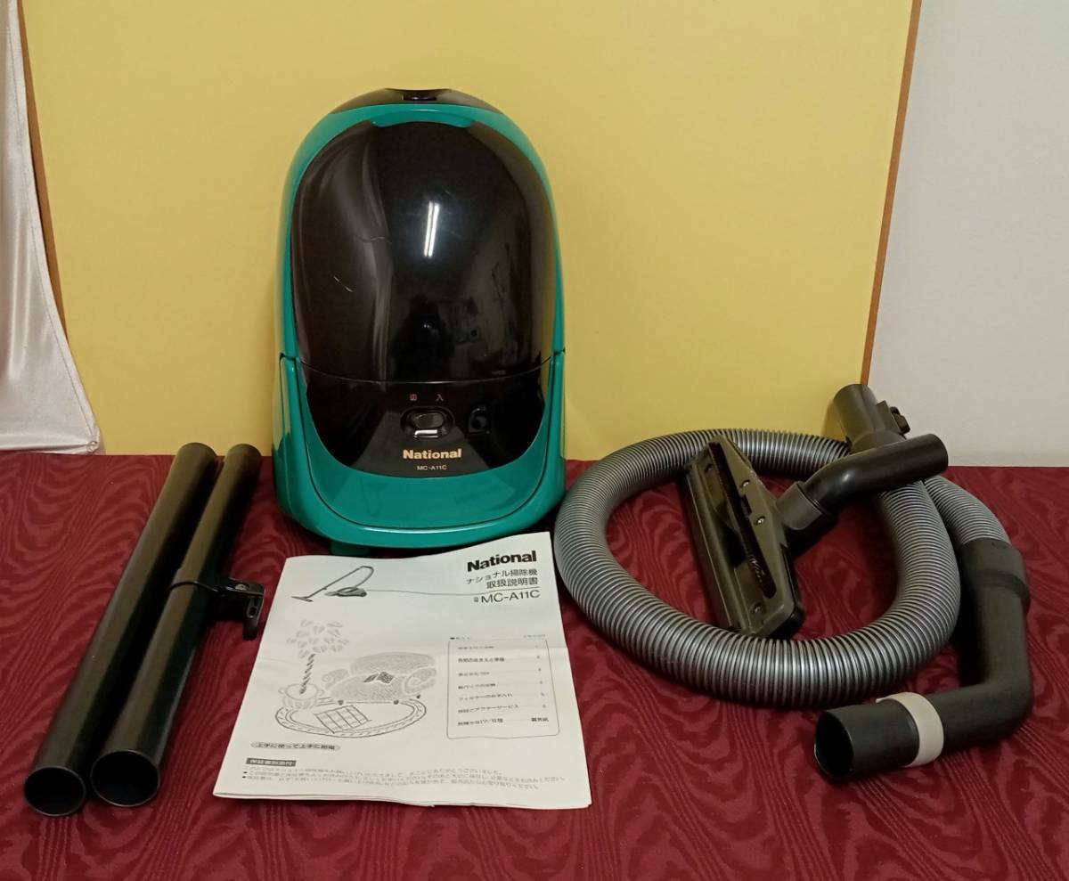 Yahoo!オークション - 【national ナショナル 掃除機 MC-A11C 95 Yahoo!オークション - 【national ナショナル 掃除機 MC-A11C 95