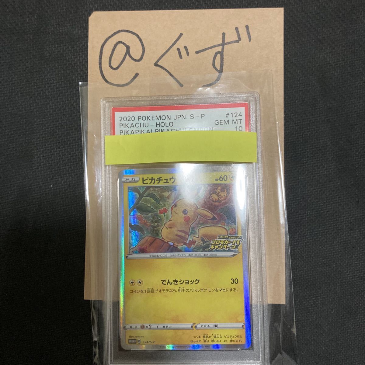 ピカチュウ メス プロモ PSA10 ポケモンカード マリィ かんこうきゃく メイ シロナ ルチア リーリエ ポケカ