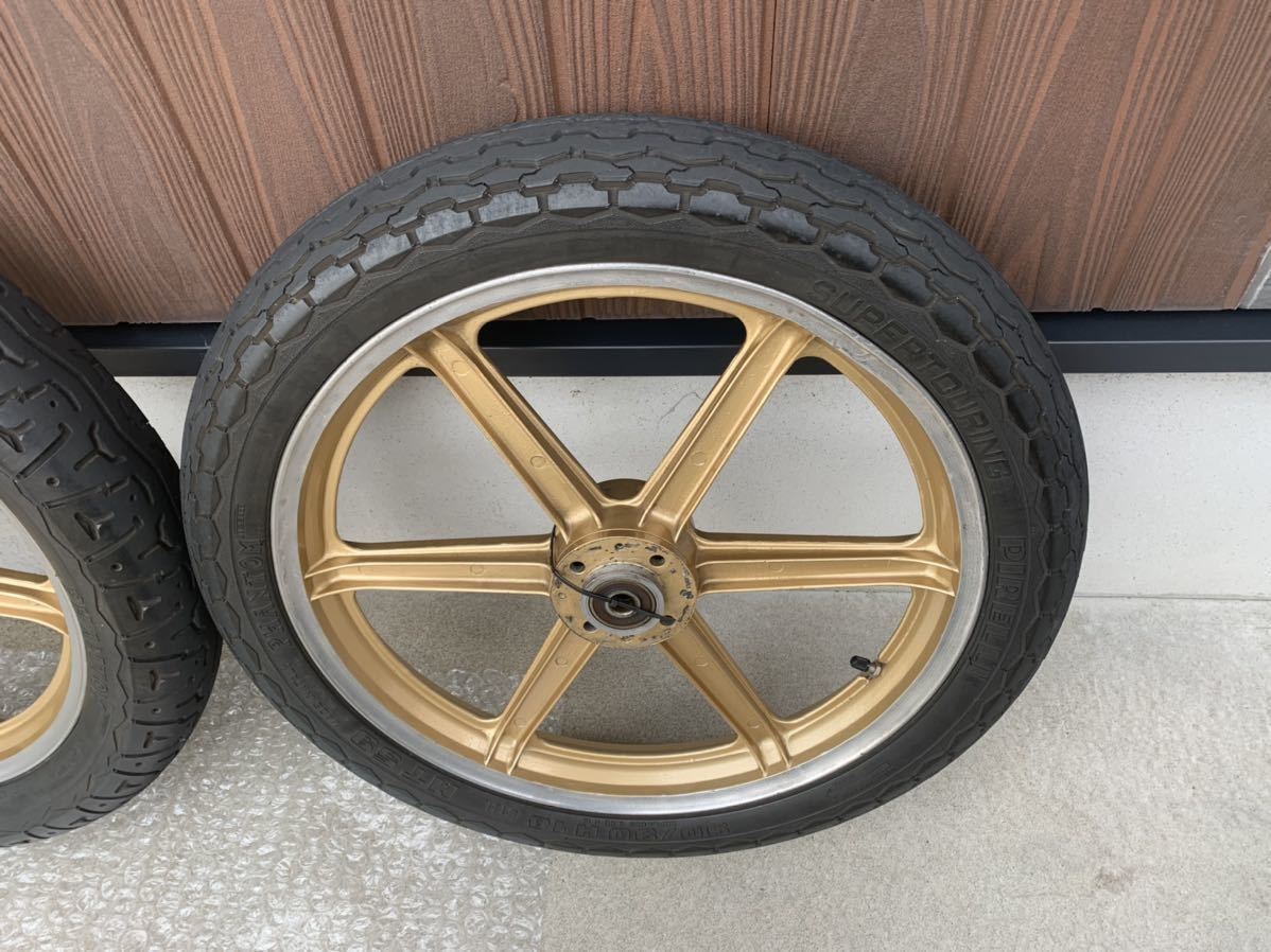 カワサキ☆KH400/KH250/400SS/350SS/250SS/AREキャストホイール カワサキ☆KH400/KH250/400SS/350SS/250SS/AREキャストホイール