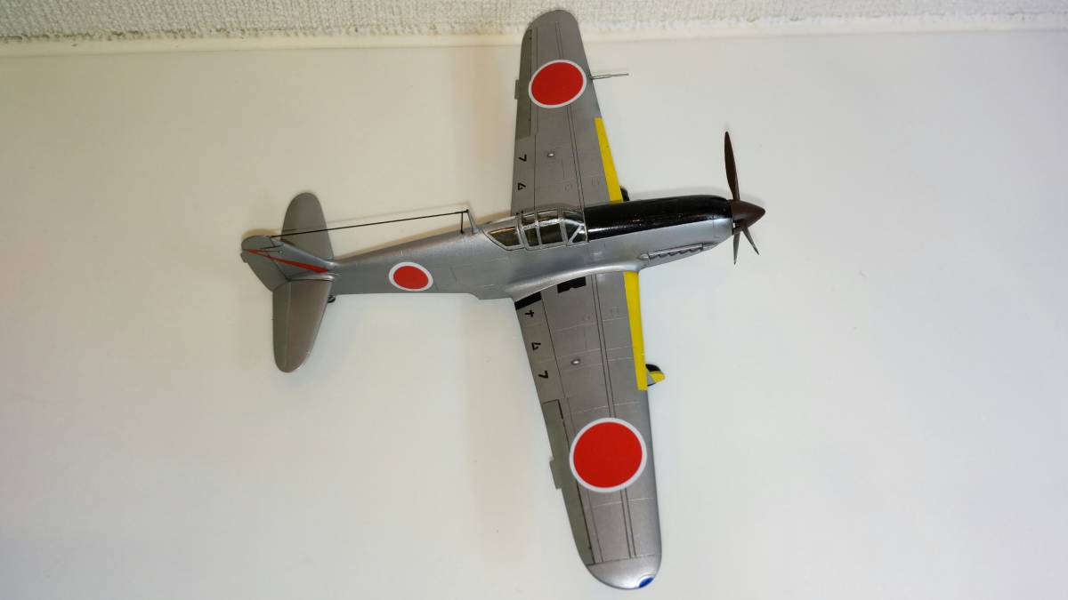 航空機模型完成品】ハセガワ1/72 川崎キ-61 三式戦闘機飛燕一型丁第七