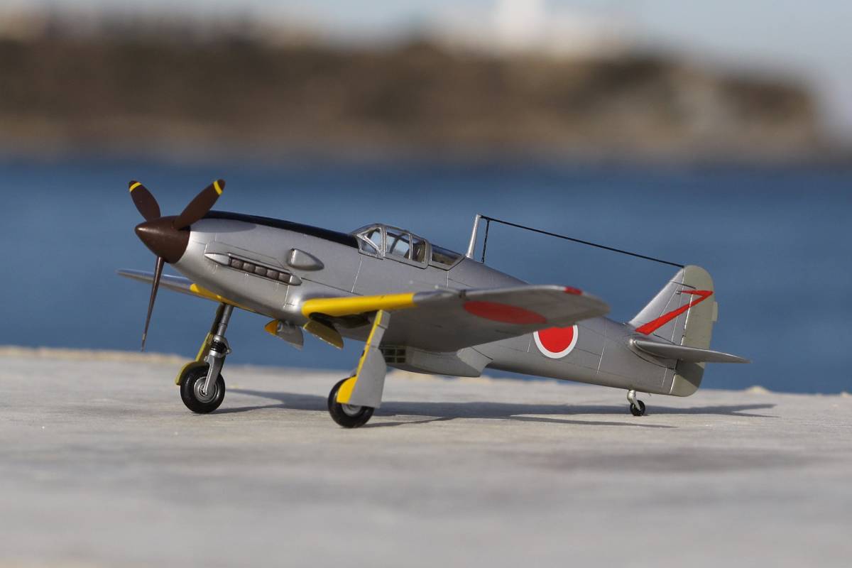航空機模型完成品】ハセガワ1/72 川崎キ-61 三式戦闘機飛燕一型丁第七