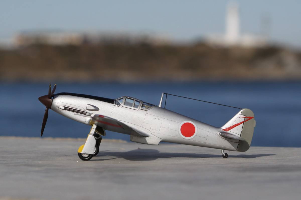 航空機模型完成品】ハセガワ1/72 川崎キ-61 三式戦闘機飛燕一型丁第七