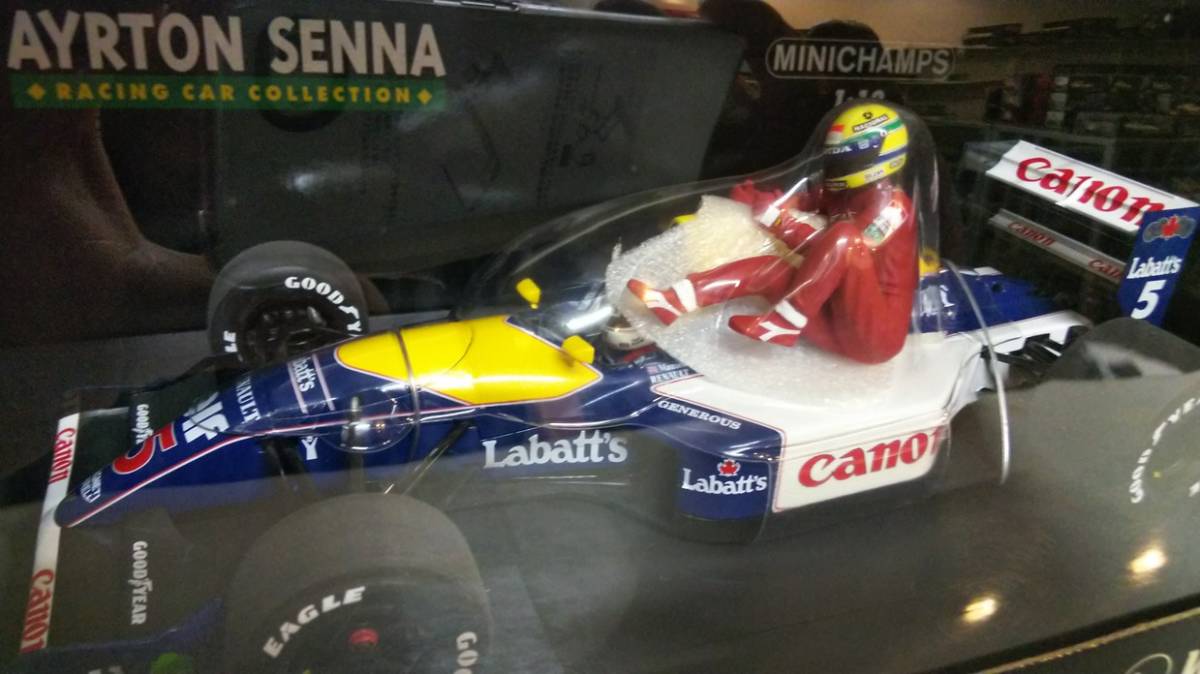 最新のデザイン 美品 1/18 ライドオンセナ ミニチャンプス ウィリアムズ FW14 - その他