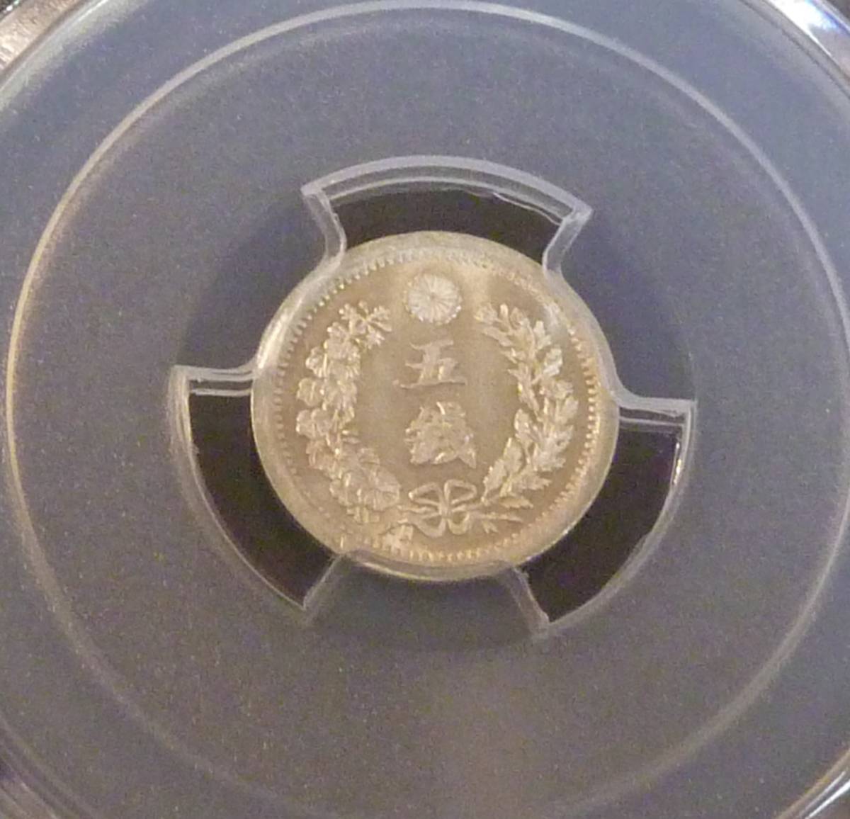 竜5銭銀貨 明治6年 PCGS-MS66 | bioimune.com.br