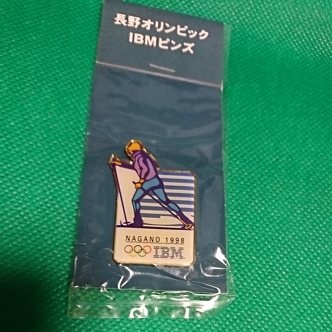 ピンバッジ 長野オリンピック IBM