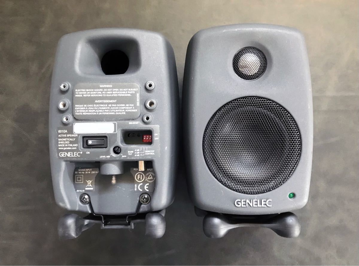 Genelec 6010A ペア  220v ステップアップ トランス付属